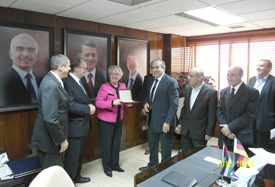 Offizielle Eröffnung des Implementierungsbüros im Jordanischen Wasserministerium am 21. Oktober