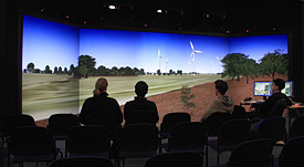 Landschaftsvisualisierung und Windparkplanung in einer Virtual-Reality-Umgebung