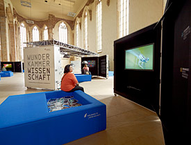 Ausstellung Wunderkammer Wissenschaft 2010 in Magdeburg