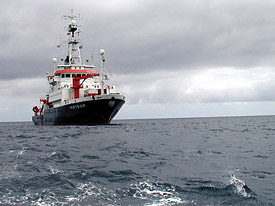 Research vessel METEOR