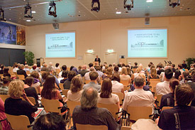 IAPS-Konferenz 2010 - Konferenzsaal im Leipziger KUBUS