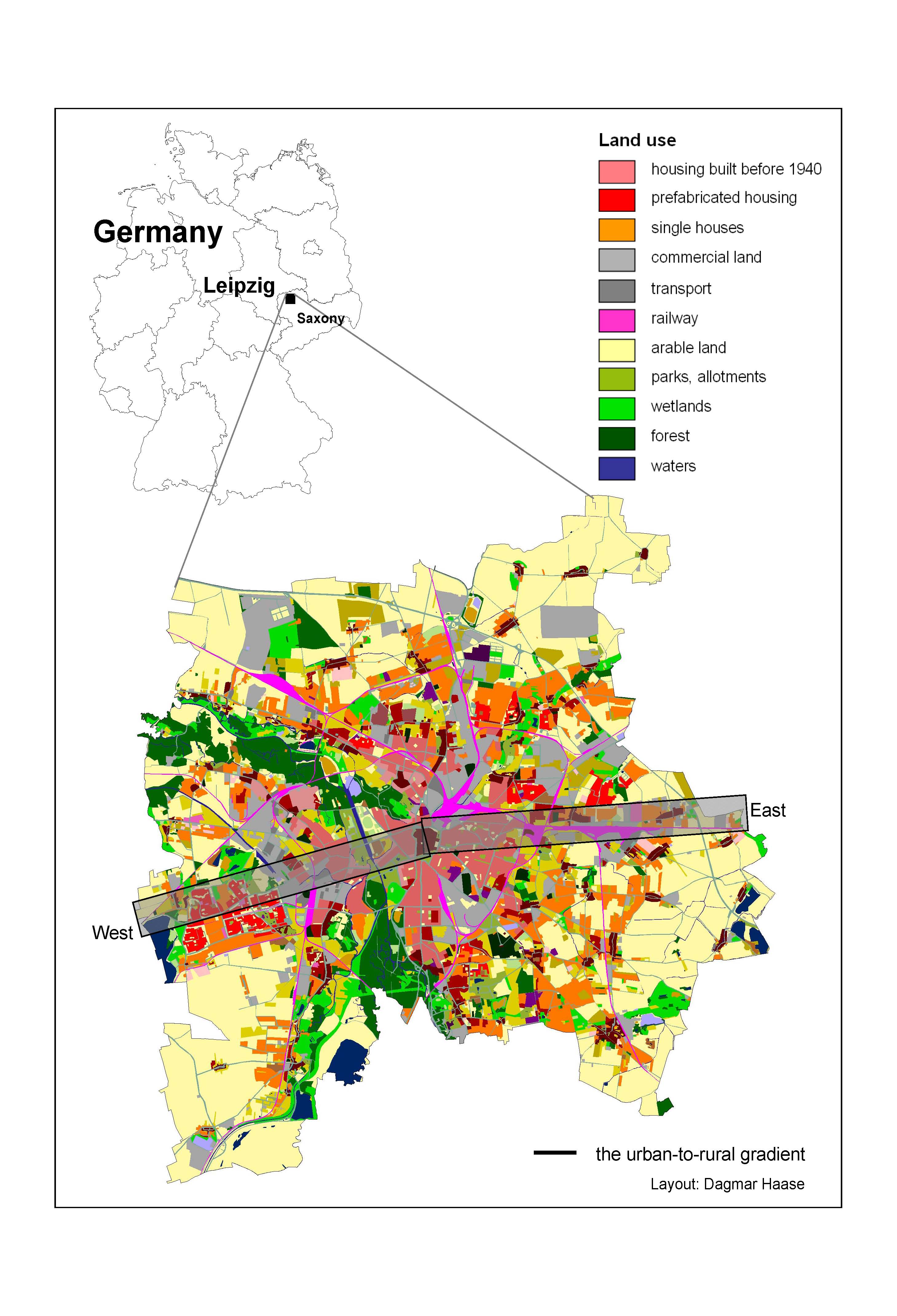 Landnutzung Leipzigs Im Querschnitt Helmholtz Zentrum Fur Umweltforschung Ufz