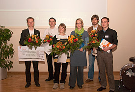 Endrundenteilnehmer des Wettbewerbes Wissenschaft verstehen 2010