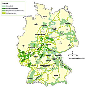 corridors for the European Wildcat (in German)