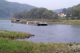 Die Elbe als Verkehrsweg