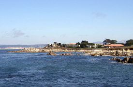 Die Monteray-Buch südlich von San Francisco Die Monteray-Buch südlich von San Francisco