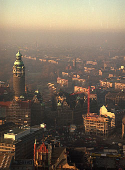 Smog in Leipzig Smog in Leipzig