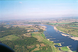 Luftbild Elbe