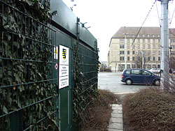 monitoring station in the city centre of Leipzig