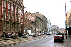 Inner city of Brno, Czech Republik
