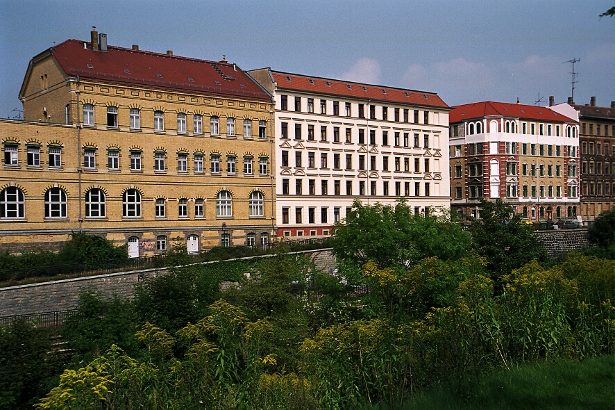 New habitation at the Karl-Heine-Kanal in Leipzig-Plagwitz