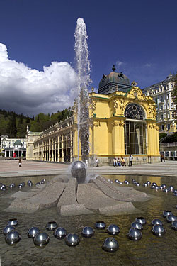 The world-famous spas of Bohemia, such as Mariánské Láznì