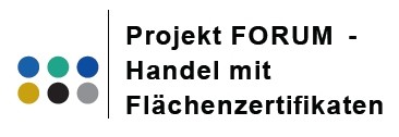 FORUM - Handel mit Flächenzertifikaten - Logo FORUM - Handel mit Flächenzertifikaten - Logo