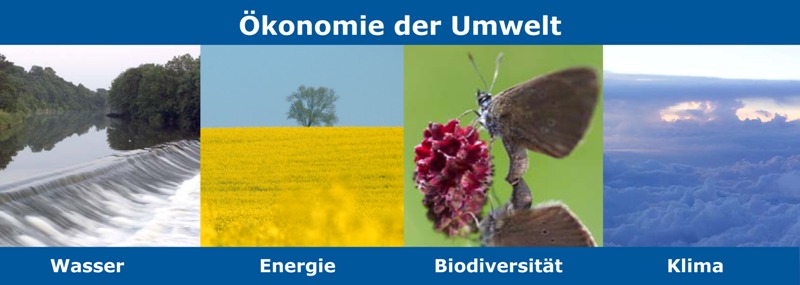 Ökonomie der Umwelt - Wasser, Energie, Biodiversität, Klima Ökonomie der Umwelt - Wasser, Energie, Biodiversität, Klima