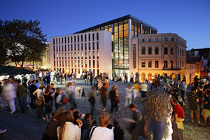 Universitätsplatz Halle. Foto: Thomas Ziegler