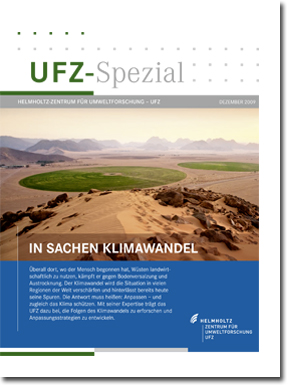 Deckblatt UFZ-Spezial Klimawandel Deckblatt UFZ-Spezial Klimawandel