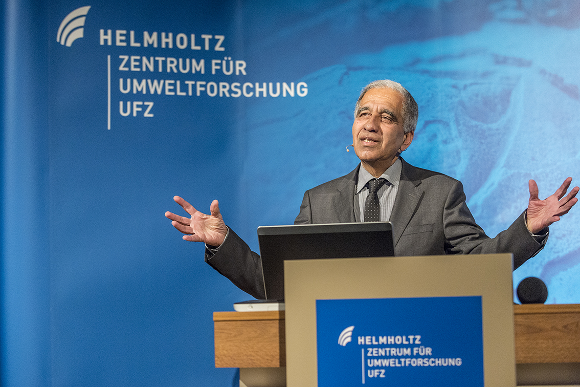 Mojib Latif | Helmholtz-Zentrum für Ozeanforschung Kiel (GEOMAR) | HEL 2015 | Foto: André Künzelmann / UFZ
