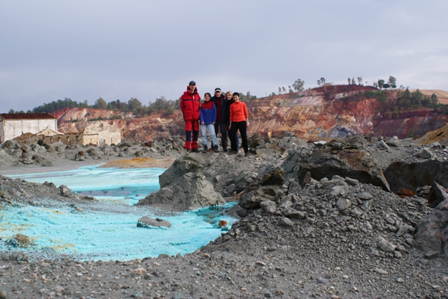 Melanterite at San Telmo Mine