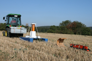 Geophysikalische Messungen ( Photo: MET/UFZ)