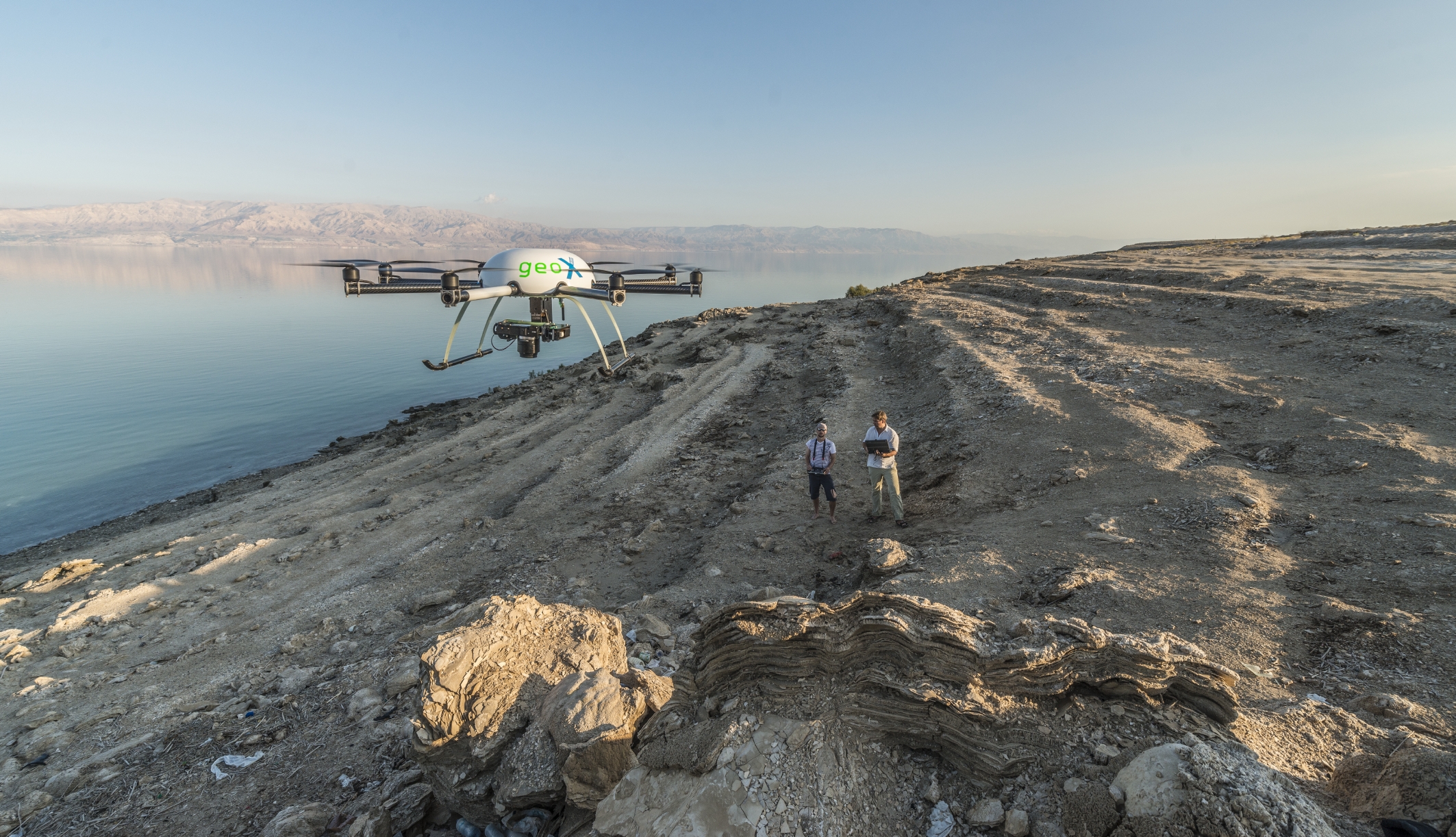 UAV at the Dead Sea (c) Andre Künzelmann UAV at the Dead Sea (c) Andre Künzelmann