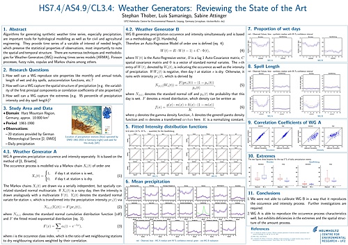 Poster Thober EGU 2011