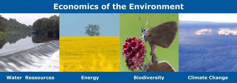 Economics of the Environment - water resources, energy, biodiversity, climate change