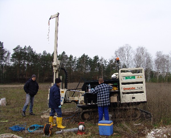 Erkundung der Arsenbelatung mittels Direct-Push-Technologie