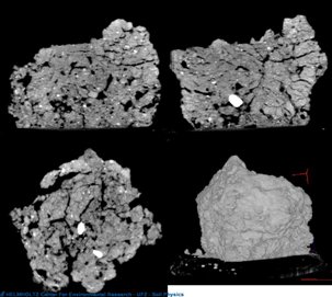 ... and CT cross sections along the 3 pronciple axis----