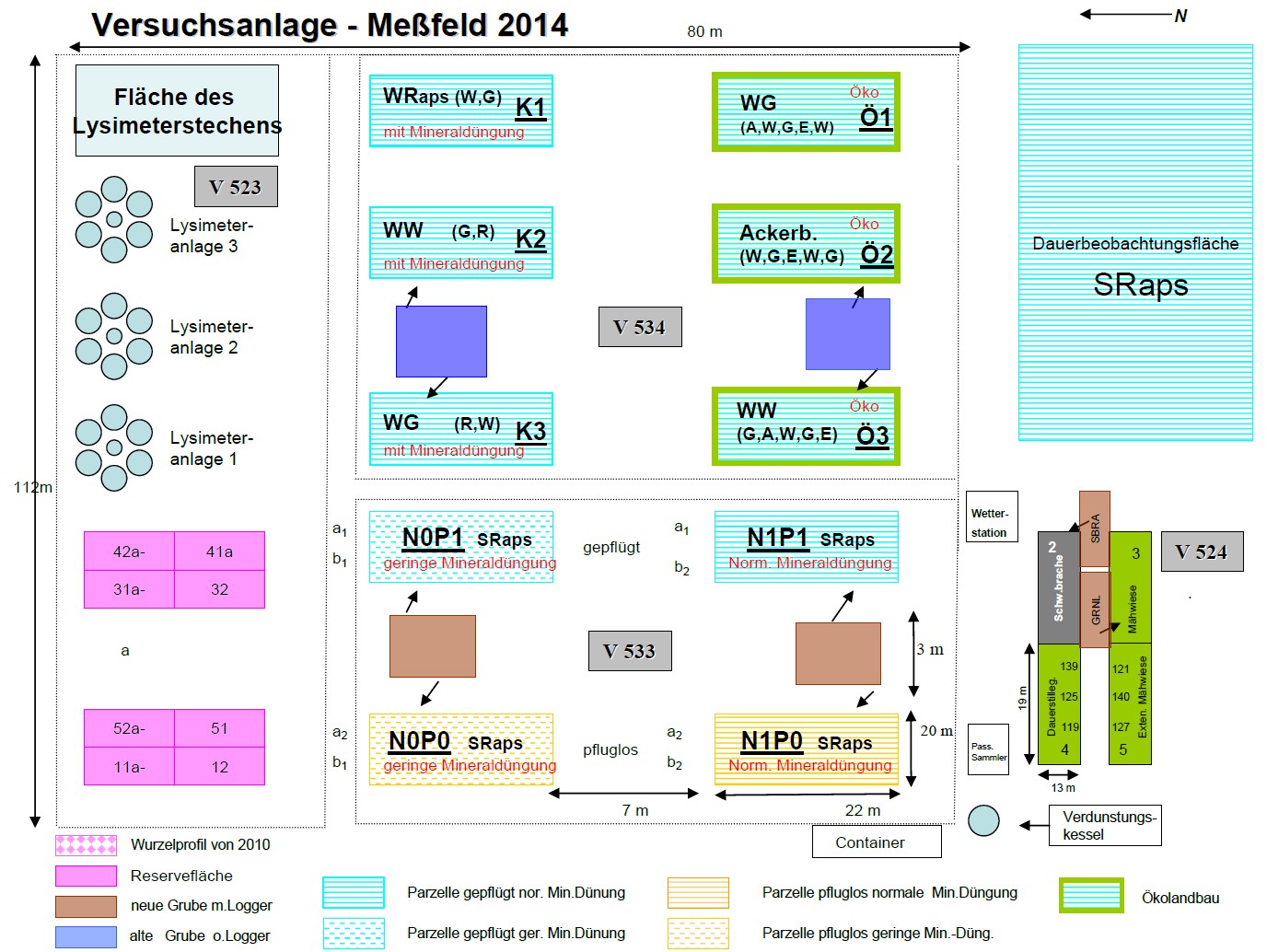 Lageplan 2014 Lageplan 2014