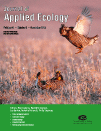 Cover Journal of Applied Ecology