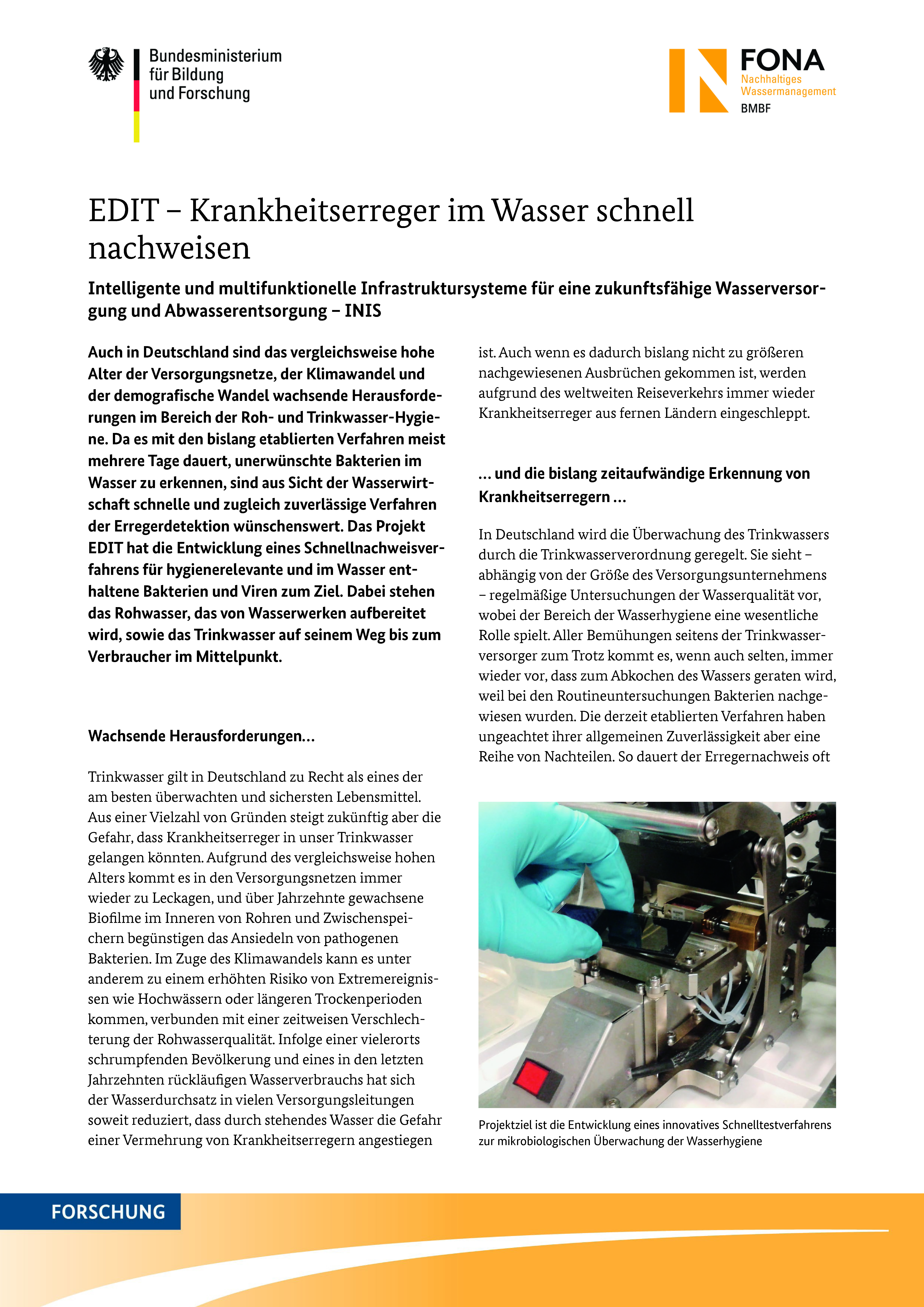 Projektblatt