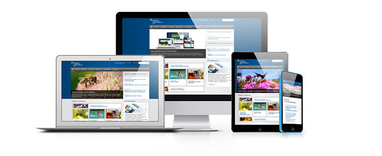 Unterschiedliche Displays. Quelle: Sebastian Wiedling/UFZ Unterschiedliche Displays. Quelle: Sebastian Wiedling/UFZ
