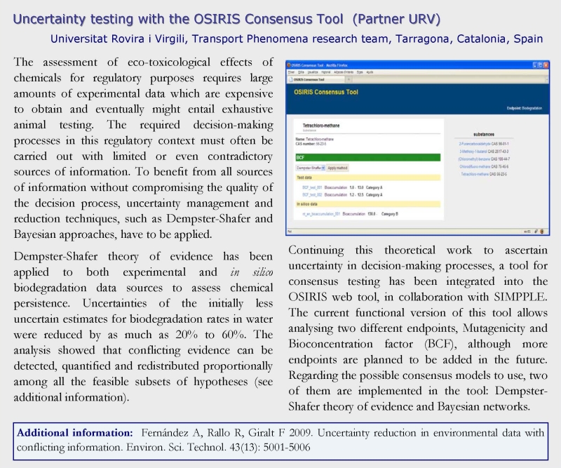 Consensus tool URV