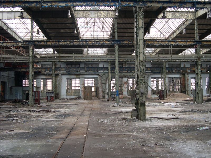 Leipzig Plagwitz: abandoned factory Leipzig Plagwitz: abandoned factory