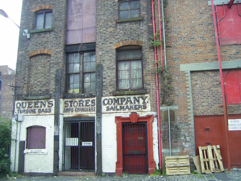 Liverpool: abandoned warehouses
