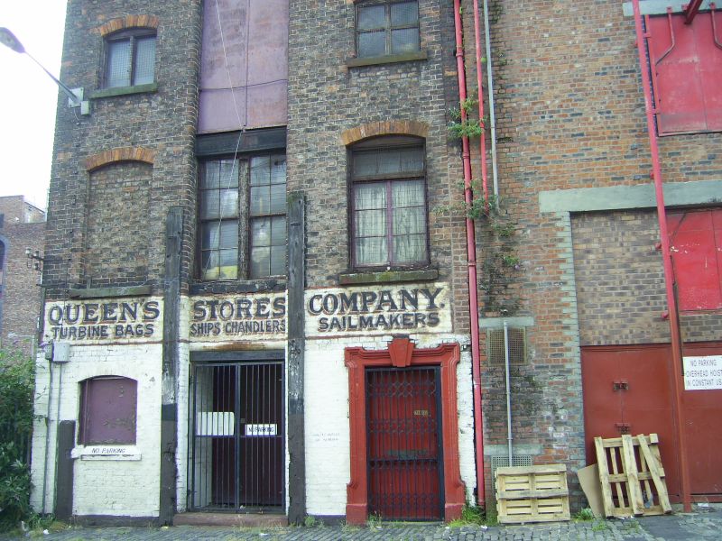 Liverpool: abandoned warehouses Liverpool: abandoned warehouses