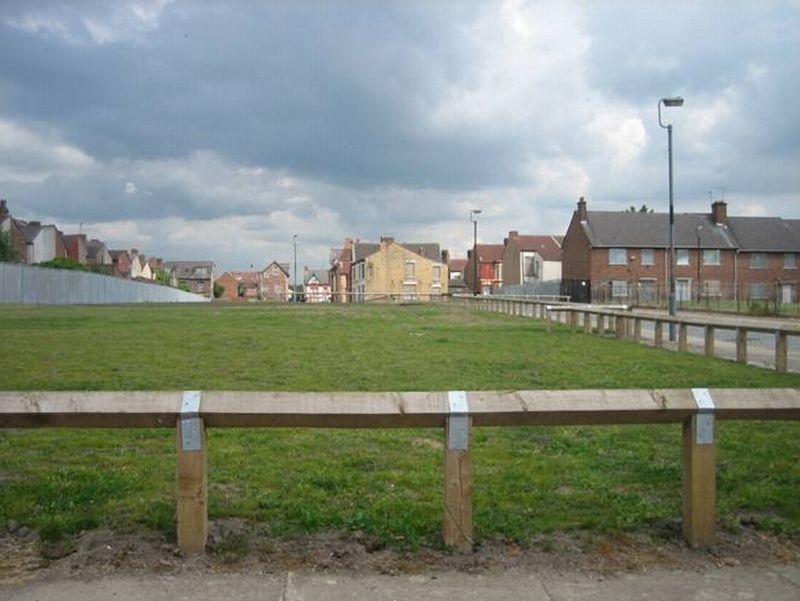 Liverpool: cleared site awaiting redevelopment