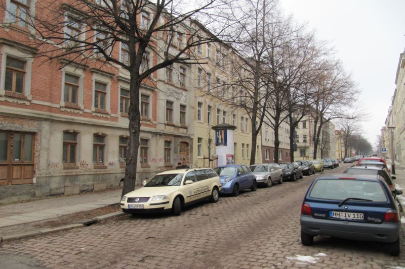 Old built-up area in Halle