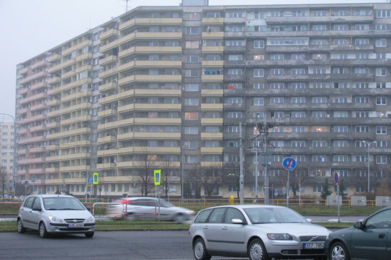 Large housing estate Ostrava-Jih