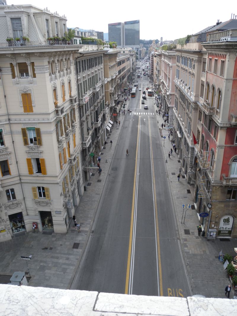 Genoa's inner city