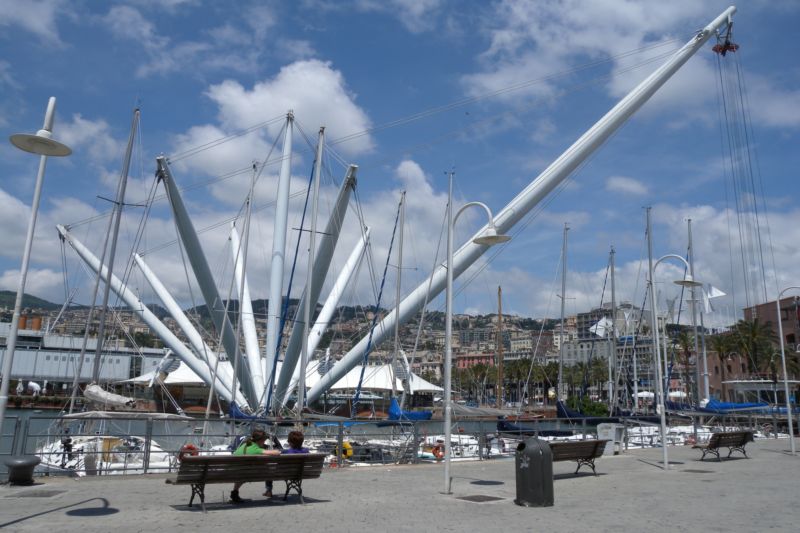 Genoa's old harbour