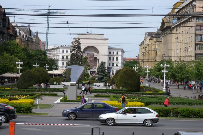 City centre with opera house