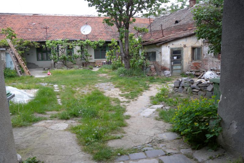 Rural housing in the city centre