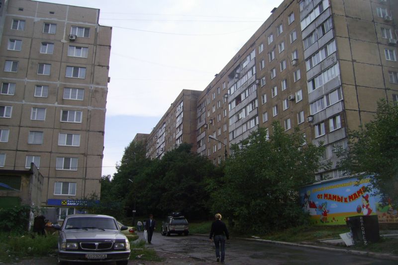 Large housing estates in Donetsk