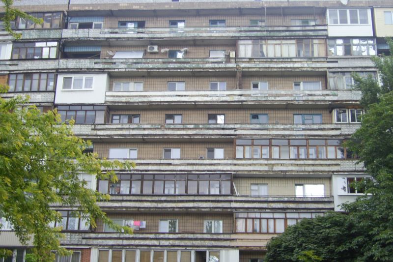 Large housing estates in Donetsk