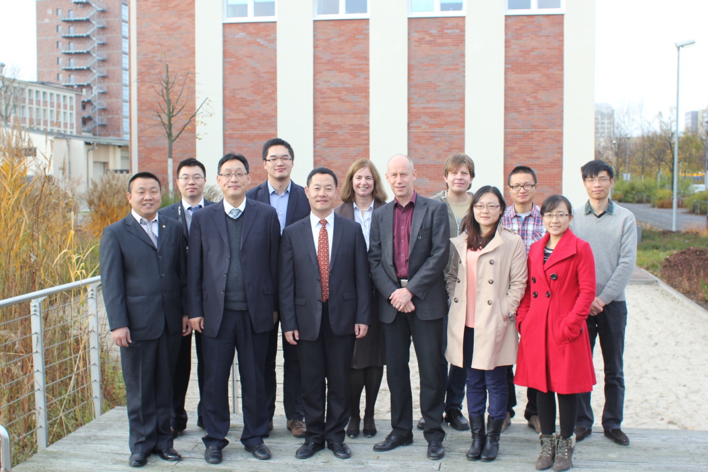 The delegation of CRAES visiting UFZ, Photo from Lars Bilke, UFZ on 09-12, Nov, 2014 The delegation of CRAES visiting UFZ, Photo from Lars Bilke, UFZ on 09-12, Nov, 2014