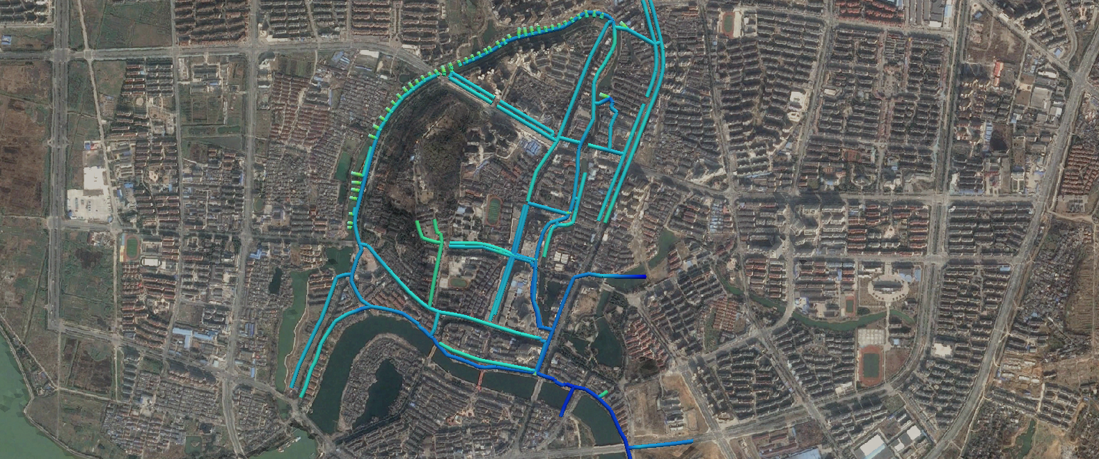 A SWMM-Model for the Chaohu city centre