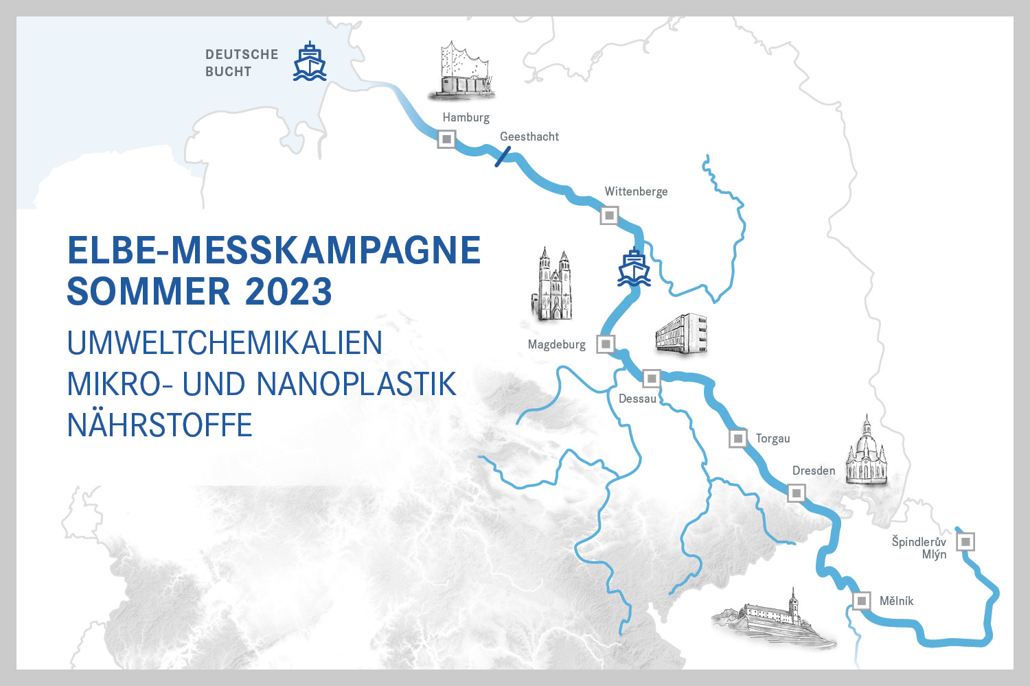 Elbe map