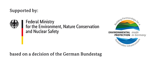 Logo BMU / Environmental protection made in Germany