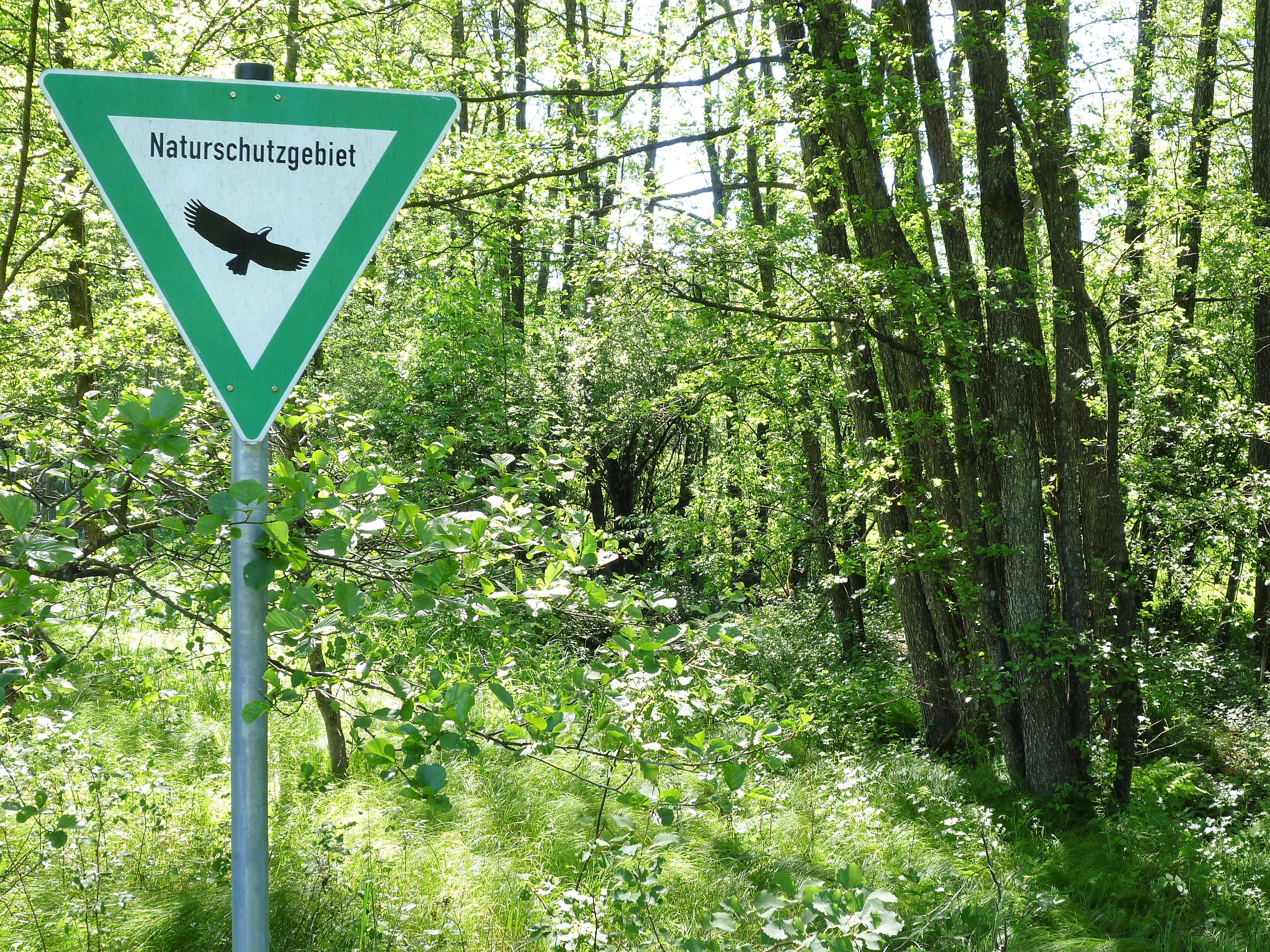 Naturschutzschild Naturschutzschild